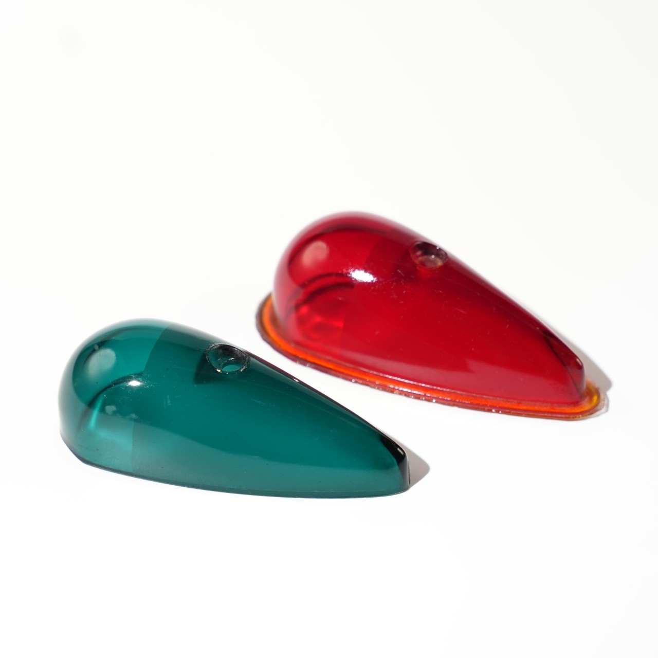 Aircraft Wingtip Navigation Light glass cover glass lens- Red & Green (5)