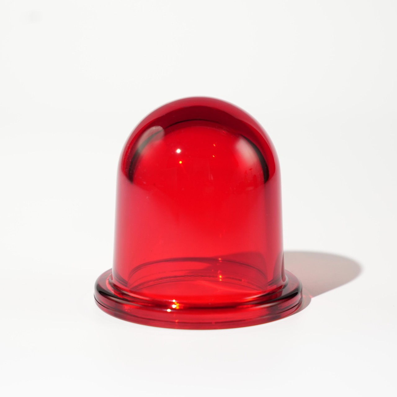 Aviation Red Obstruction Light Glass Globe (1)
