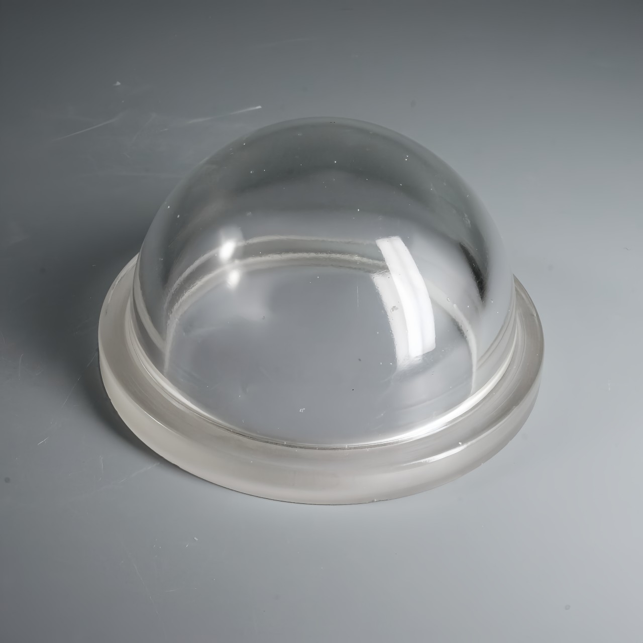 Glass explosion-proof lampshade dome with flange (3)
