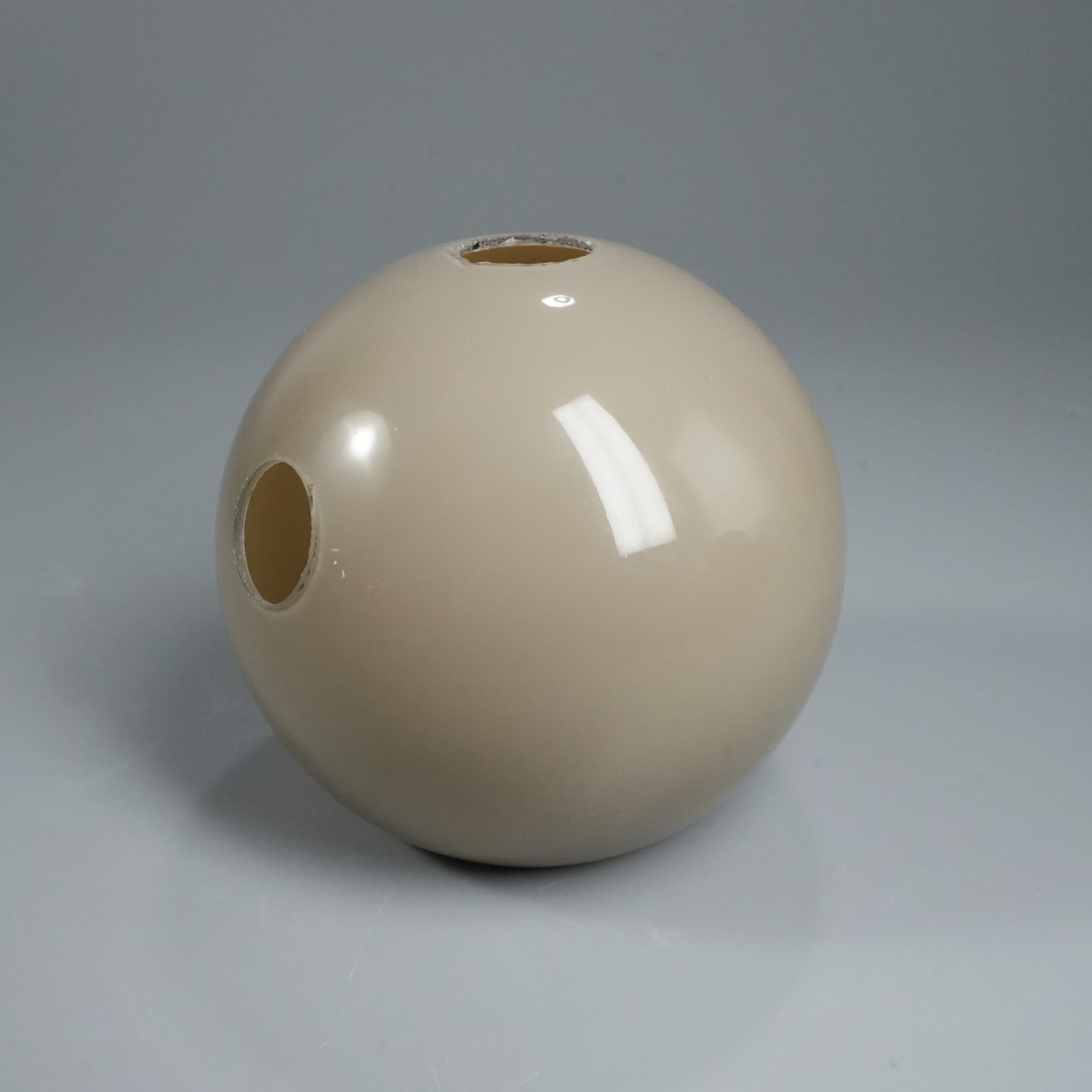 Grey Globe Shade Blown Glass Chandelier Shade