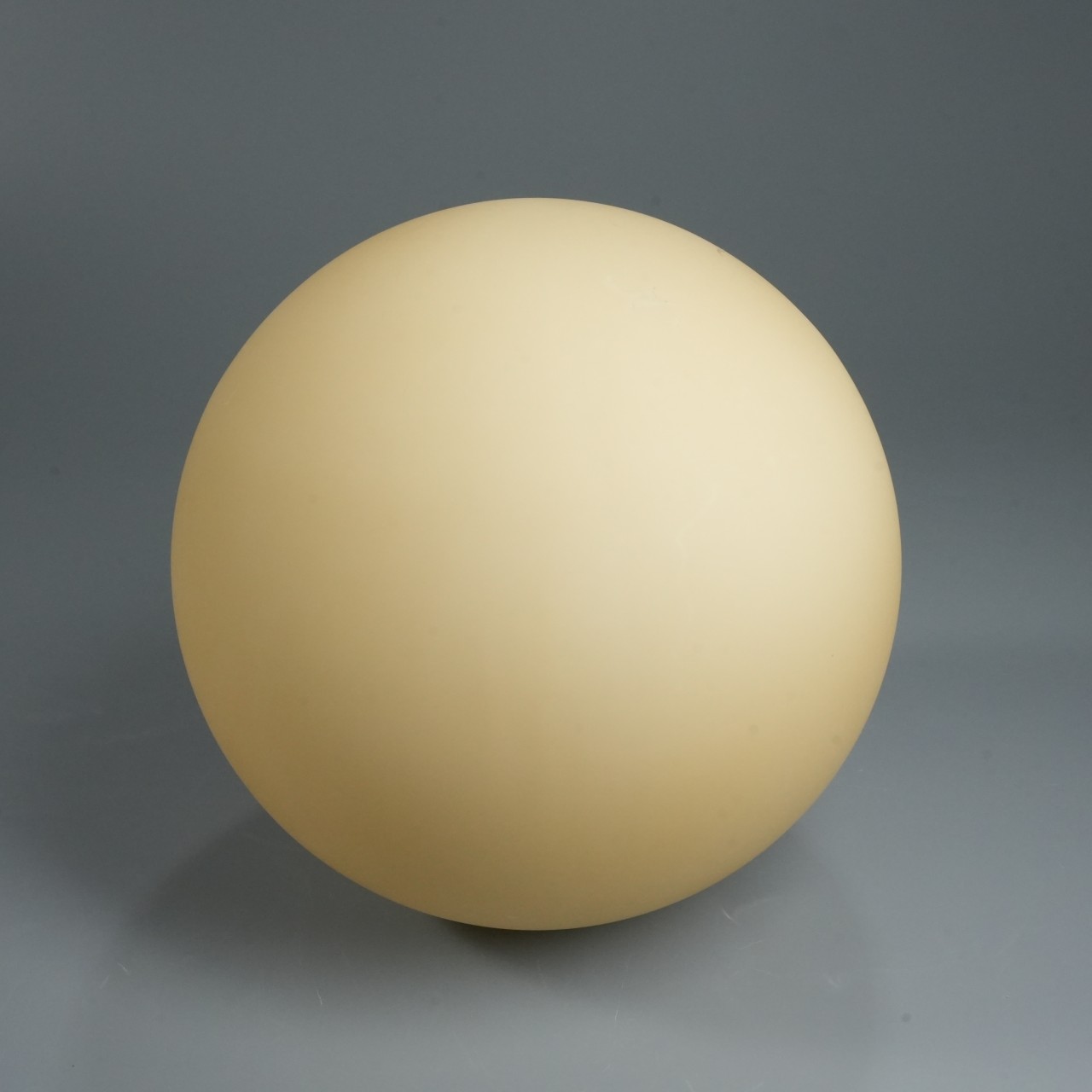 Handmade beige glossy spherical glass lampshade (3)