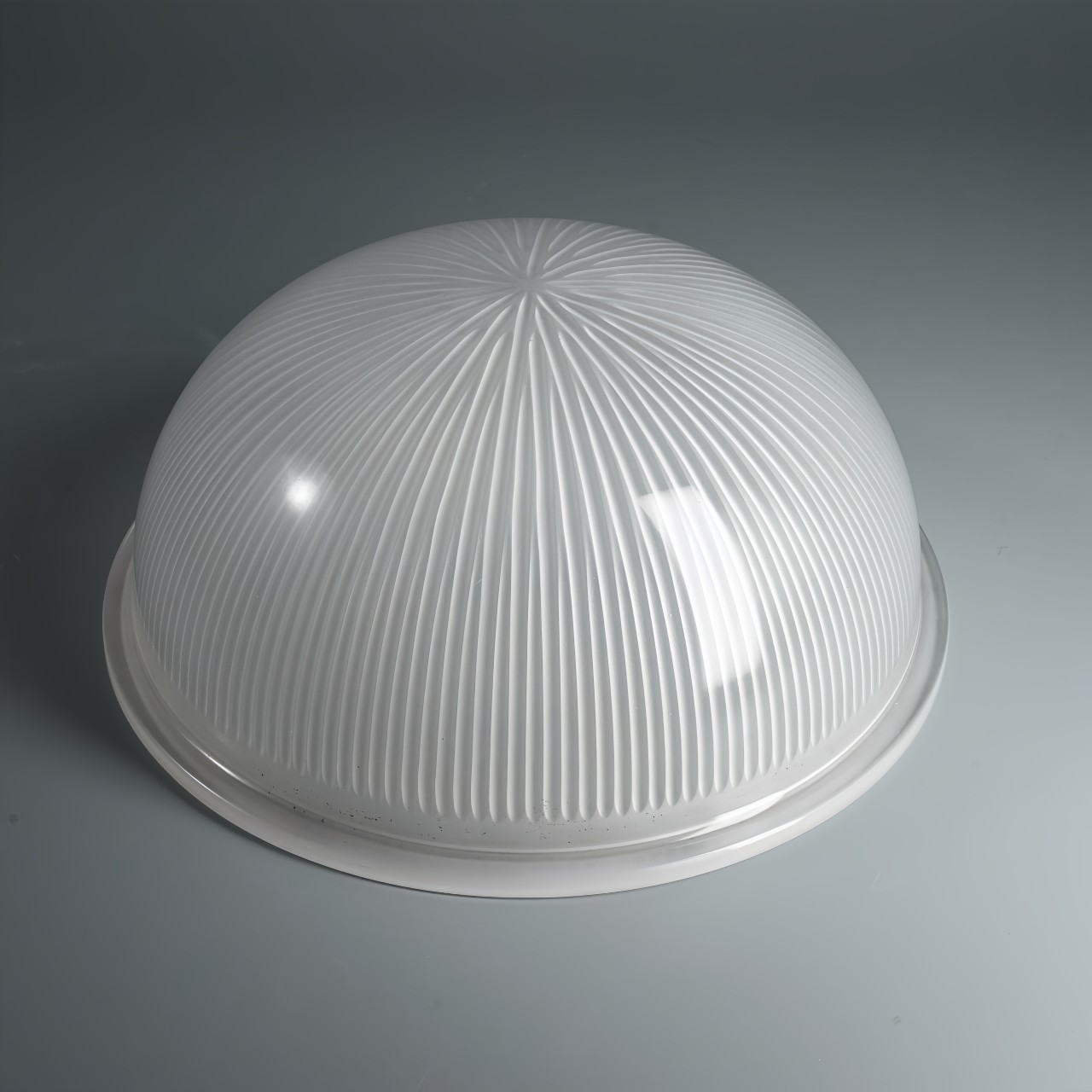 Hemispherical frosted striped explosion-proof lamp glass cover (4)
