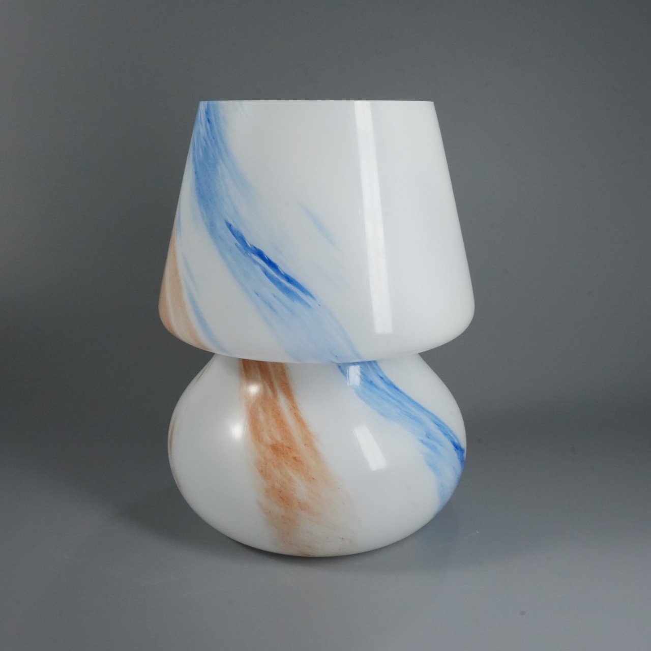 Mushroom lamp colorful pattern translucent retro style lampshade (2)