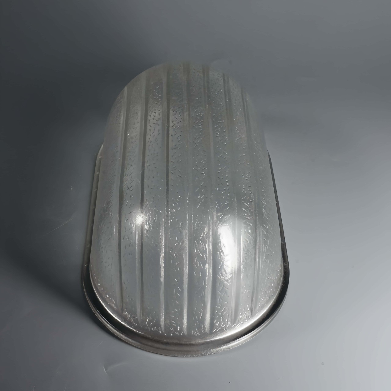 Oval striped explosion-proof glass cover (2)