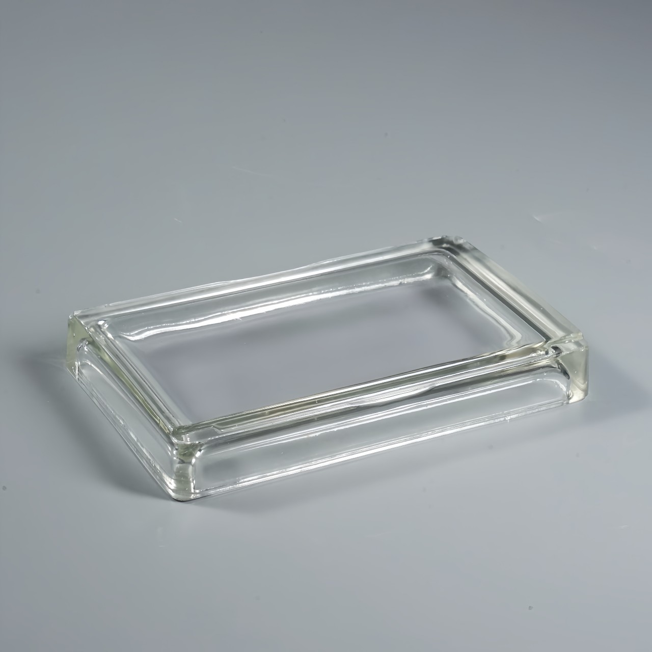 Rectangular Instrument Glass Shade - Beveled Edge Design (1)