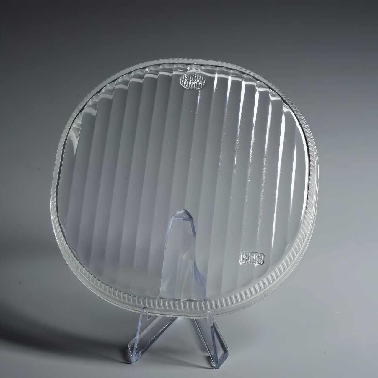 Round and linear car headlight glass lampshade (1)