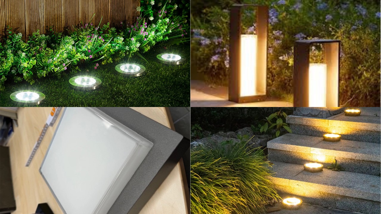 Garden & In-Ground Lighting Products Utilizing Glass CoversLenses