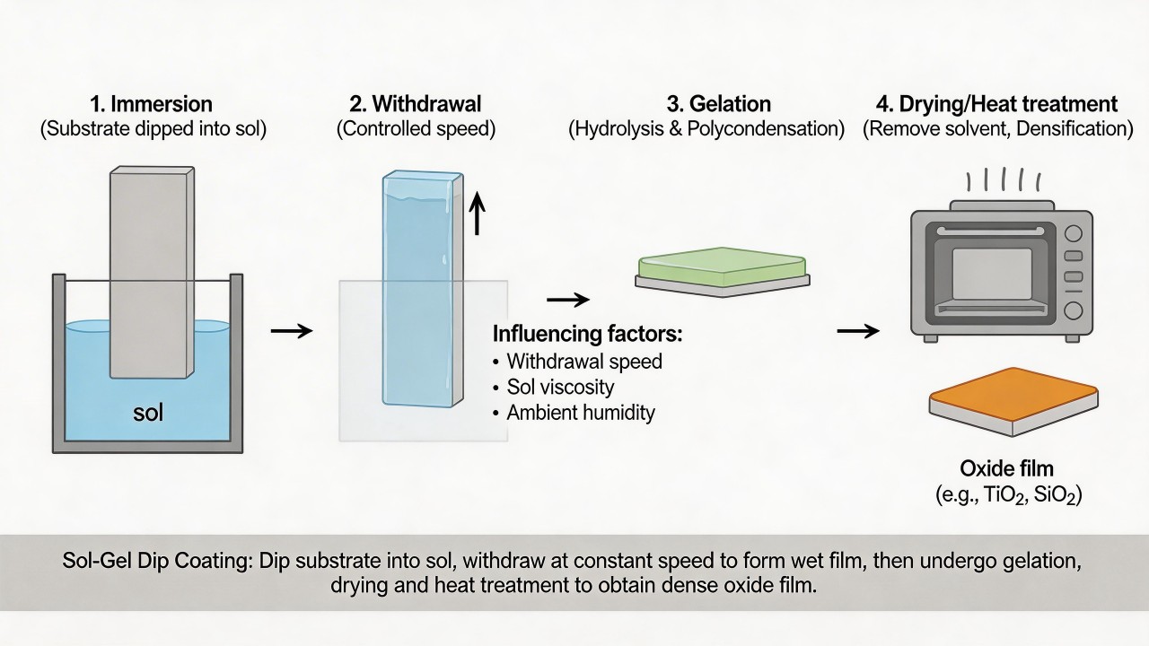 sol-gel method (1) What is the sol-gel method?