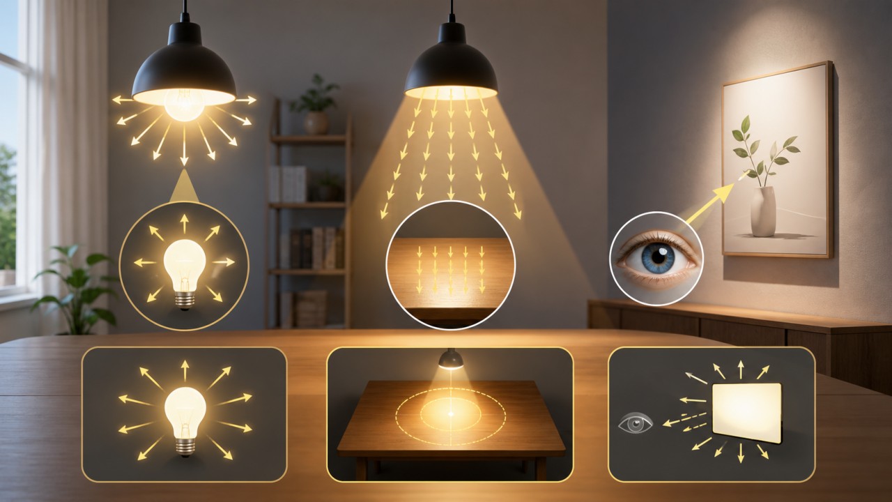 What are illuminance, luminous flux, and luminance, and how can ordinary consumers understand them quickly? 1
