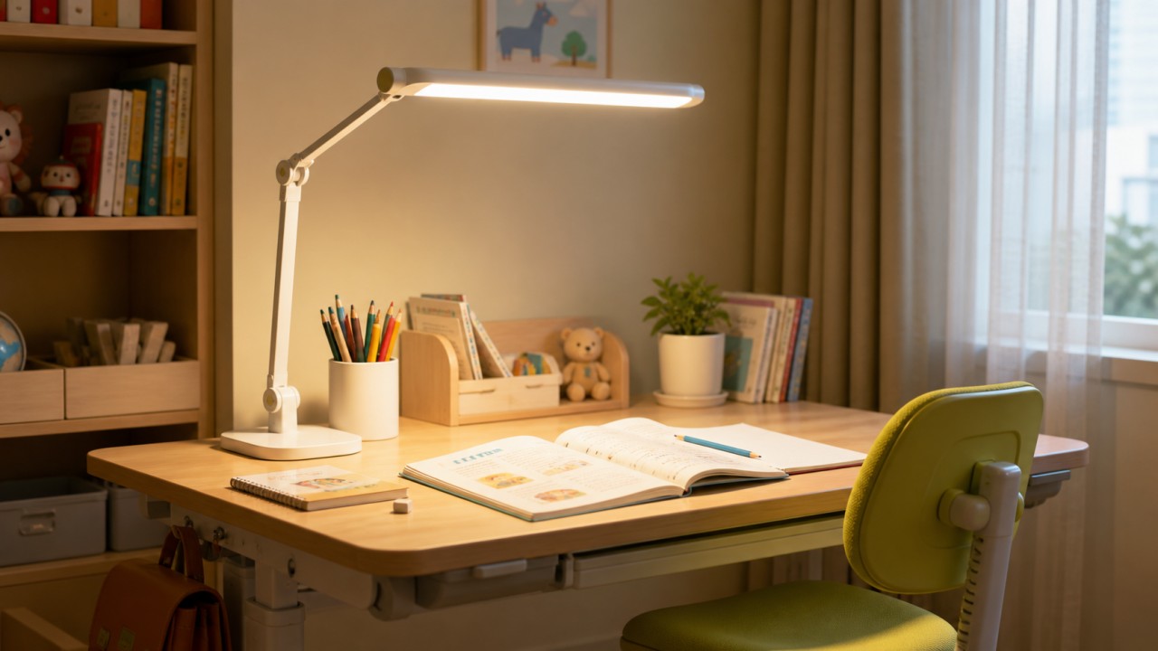 What lighting indicators matter most for a children's desk lamp? 18