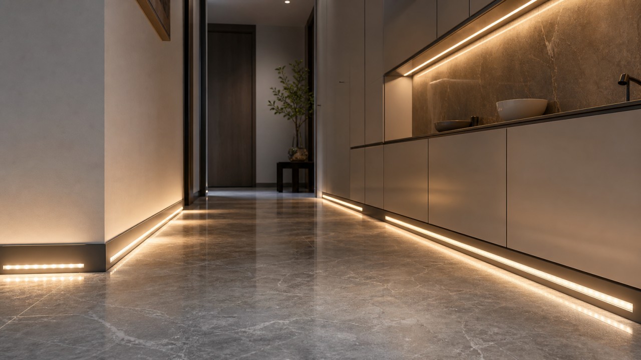 For toe-kick lights and cabinet linear lights, what load-bearing and waterproof sealing standards should tempered glass covers meet? 39