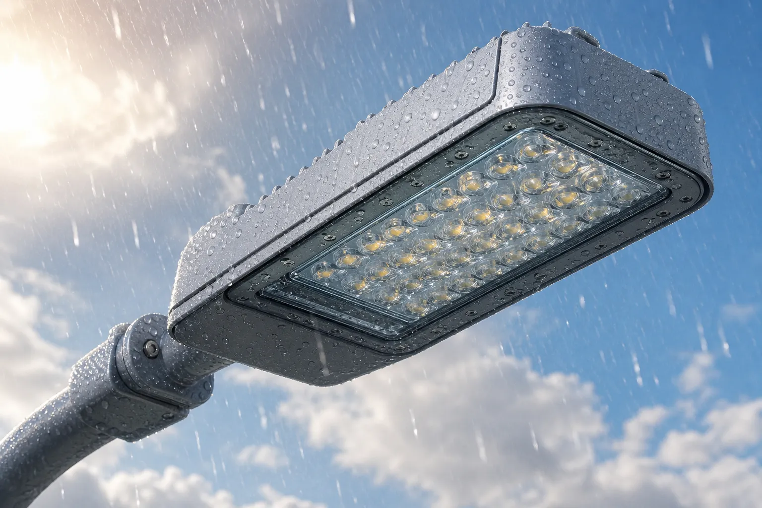 How to choose between light efficiency and weather resistance for road lighting glass components?
