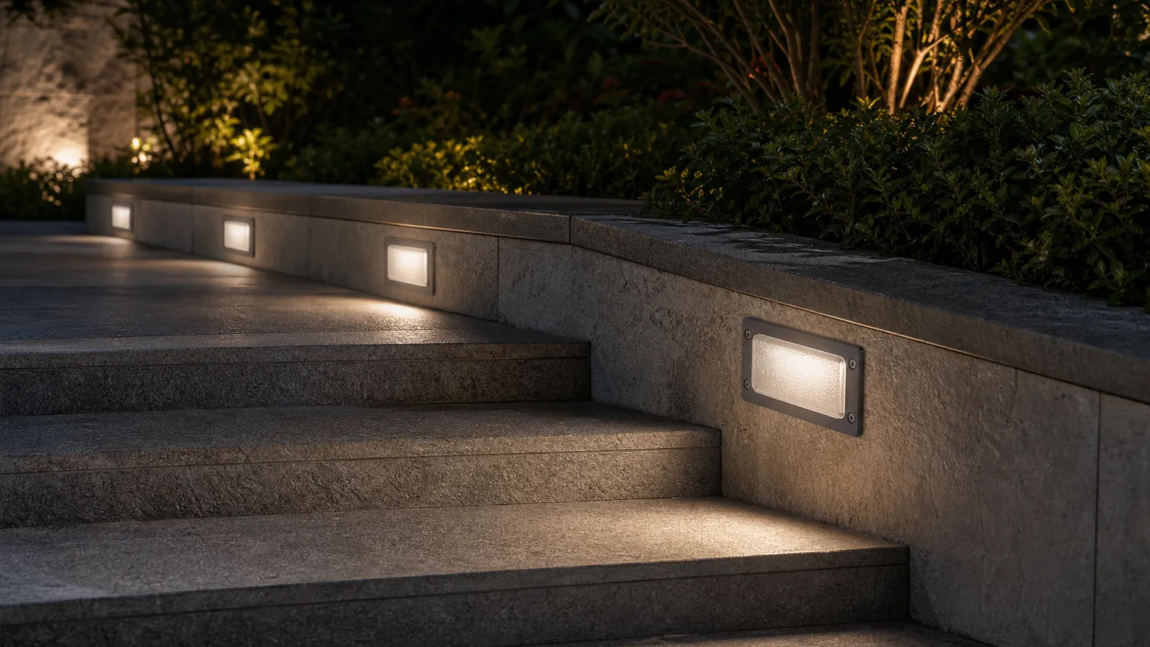 Why are outdoor step lights more suitable for soft glass covers?