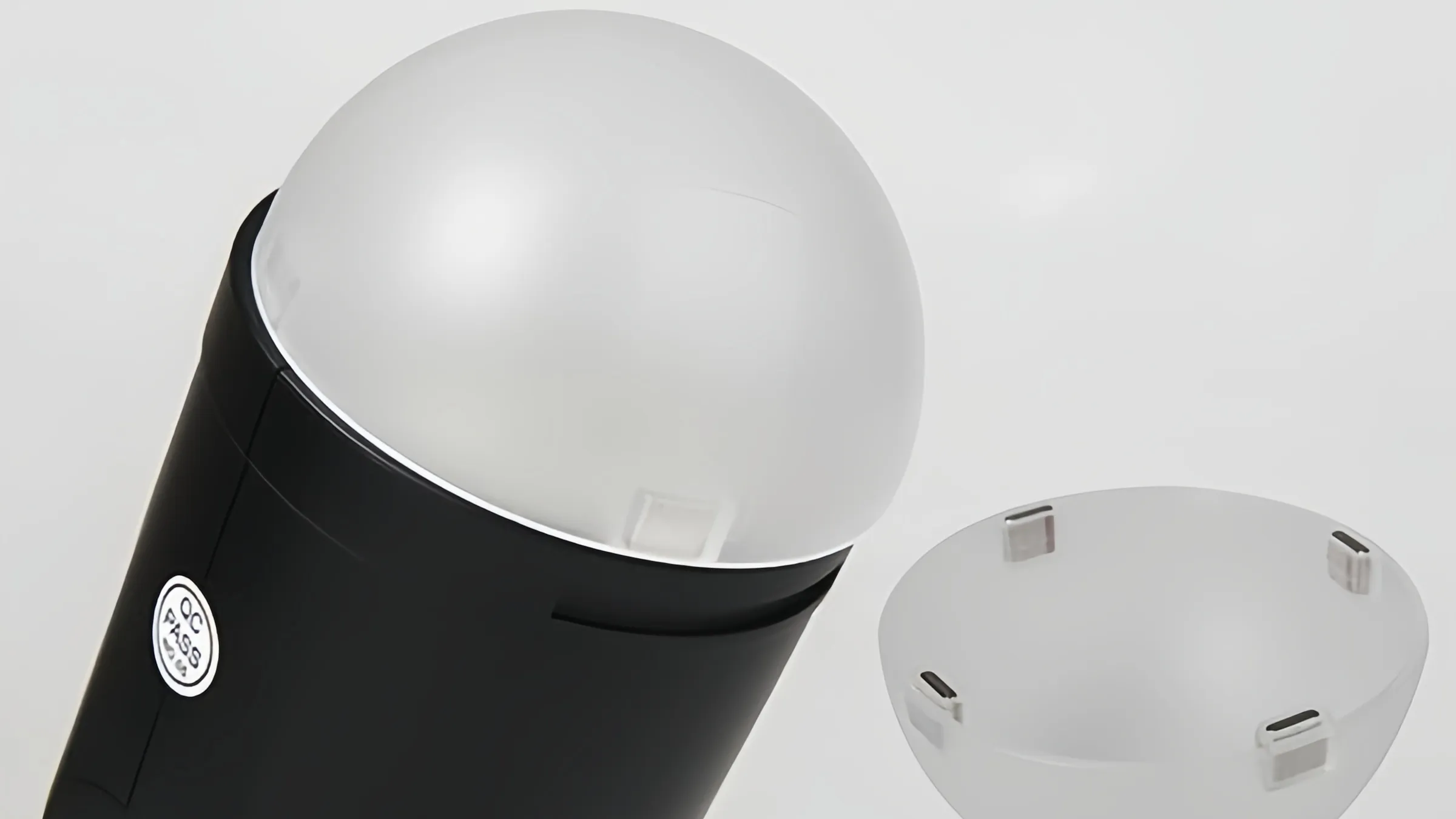 Custom High-Borosilicate Glass LED Studio Light Diffuser Covers (2)