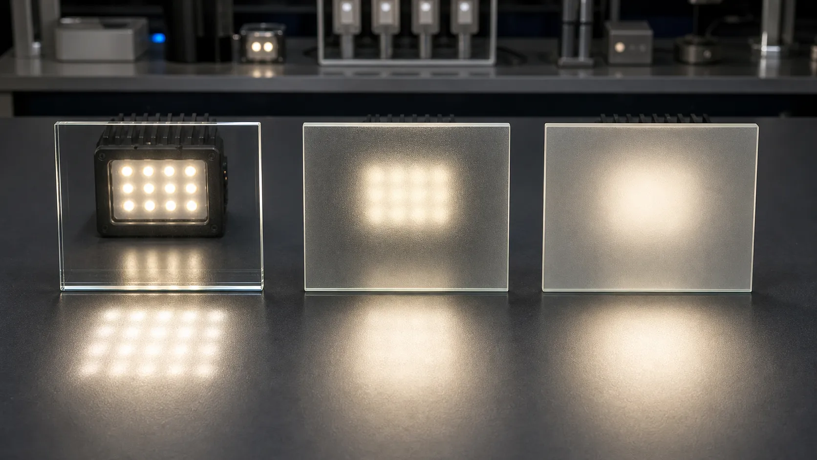 How to choose the haze of outdoor lighting glass?