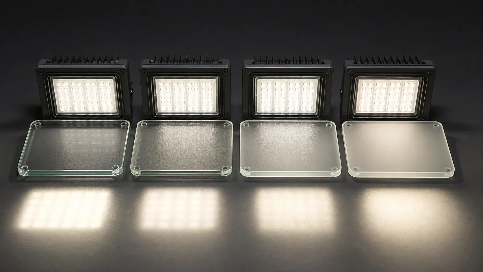 How to choose the light transmittance of outdoor lighting glass?