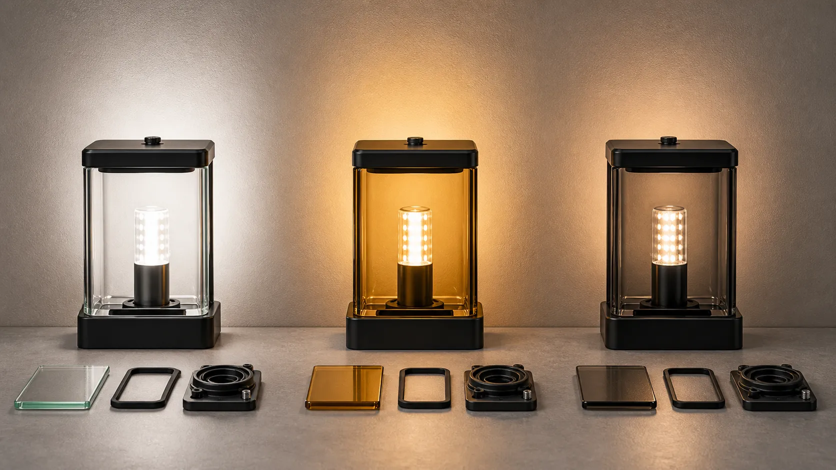 Will colored glass change the original color temperature of the LED?