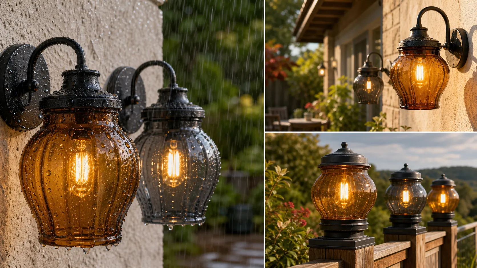 How to ensure that outdoor colored glass shades reduce fading risk over long-term outdoor use?