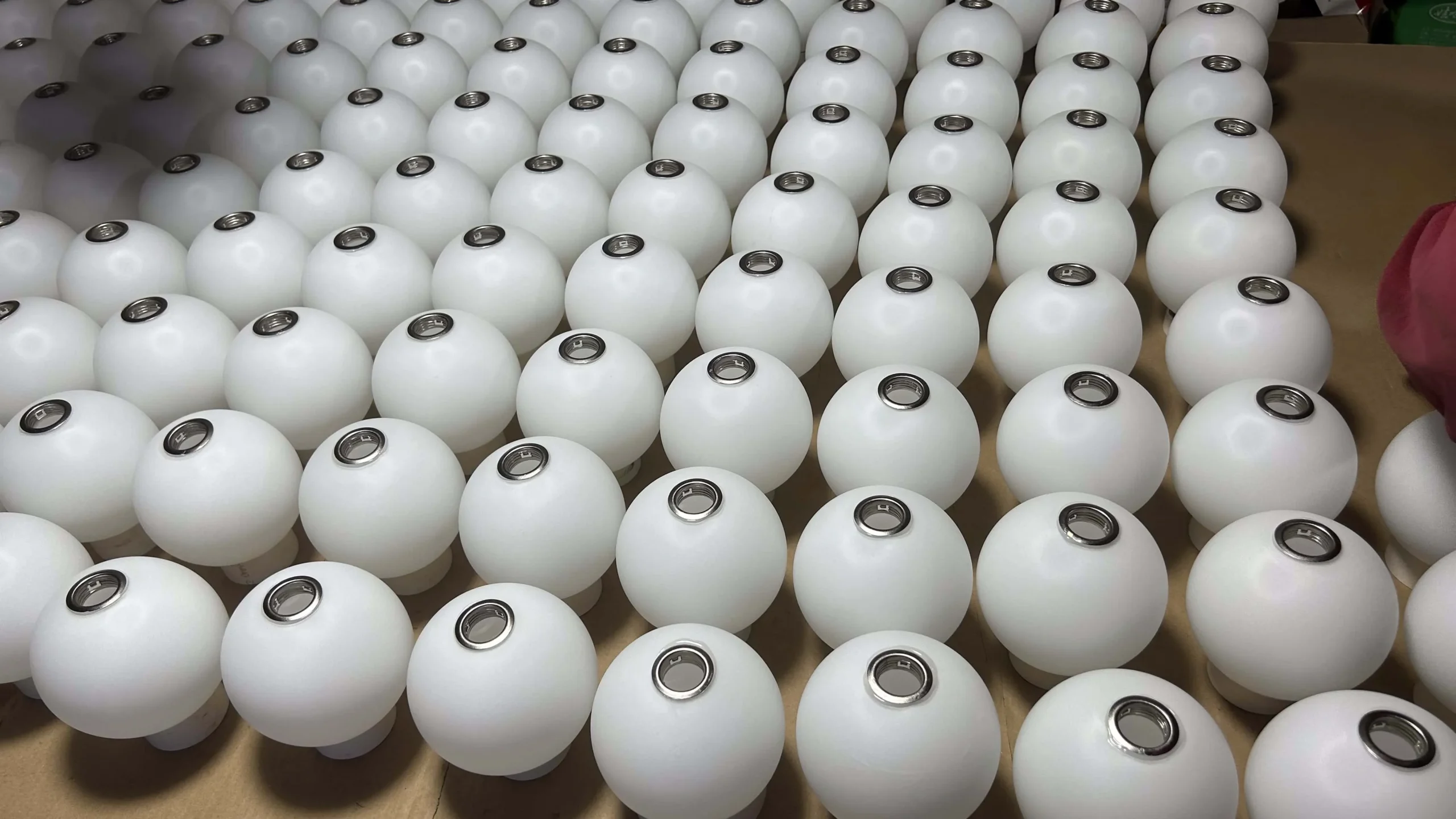 Custom Opal Glass Screw-Neck Globes for Zangra Lighting (1)