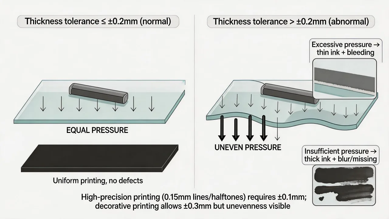 How substrate support and local thickness variation can contribute to deposit non-uniformity.